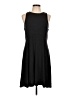 Athleta Solid Black Casual Dress Size L - photo 1