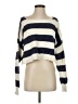 Free People 100% Cotton Stripes Blue Pullover Sweater Size XS - photo 1