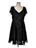 Torrid 100% Polyester Black Cocktail Dress Size 12 Plus - photo 1