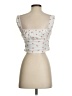With Jéan White Sleeveless Top Size XS - photo 2