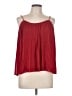Cato 100% Polyester Red Sleeveless Blouse Size L - photo 1
