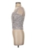 Willow & Root Silver Sleeveless Top Size XS - photo 5