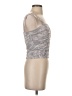 Willow & Root Silver Sleeveless Top Size XS - photo 4
