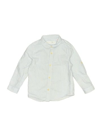 Zara Baby Long Sleeve Button-Down Shirt (view 1)