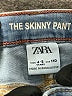 Zara Solid Blue Jeans Size 4 - 5 - photo 3