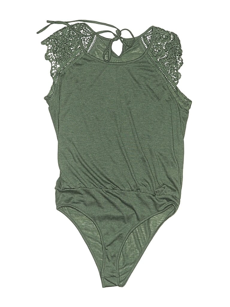 Pre-owned Shein Bodysuit In Green