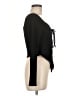 Gaze Black Long Sleeve Top Size M - photo 4