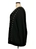Lane Bryant Polka Dots Black Pullover Sweater Size 26 - 28 Plus - photo 5