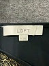 Ann Taylor LOFT 100% Polyester Black Cocktail Dress Size 8 - photo 7