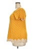 Rewind Yellow Short Sleeve Top Size XXL - photo 5