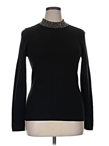 White House Black Market Turtleneck Sweater (view 1)