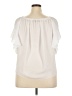 Suvimuga Ivory Short Sleeve Blouse Size XXL - photo 2