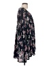 Altar'd State 100% Rayon Floral Black Blue 3/4 Sleeve Blouse Size L - photo 4