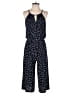 London Times Polka Dots Blue Jumpsuit Size 4 - photo 1