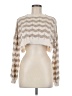 Planet By Lauren G Chevron-herringbone Ivory Pullover Sweater One size - photo 1