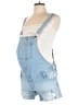Ingrid + Isabel Blue Overall Shorts Size XL Maternity (4) - photo 1