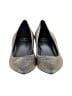 AQUATALIA Tweed Gray Black Heels Size 8 1/2 - photo 2