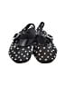 Old Navy 100% Synthetic Polka Dots Black Flats Size 11 - photo 2
