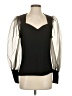 Jodifl Black Long Sleeve Blouse Size S - photo 1