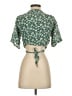 Unbranded Green Short Sleeve Blouse Size XS (estimated) - photo 2