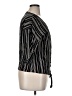 Maurices 100% Rayon Stripes Black 3/4 Sleeve Blouse Size XL - photo 4