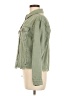 Topshop 100% Cotton Green Denim Jacket Size 6 - photo 5