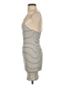 Unbranded Stripes Gray Casual Dress Size S (estimated) - photo 5