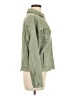 Topshop 100% Cotton Green Denim Jacket Size 6 - photo 4
