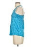 Nike 100% Polyester Blue Active Tank Size S - photo 5
