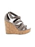 Tory Burch Gray Wedges Size 9 - photo 1