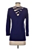Cable & Gauge Blue Pullover Sweater Size S - photo 2