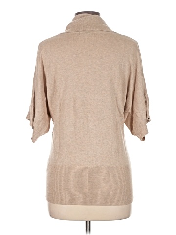 August Silk Turtleneck Sweater (view 2)