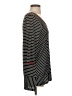 Carole Little Black 3/4 Sleeve Top Size S - photo 4