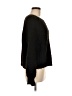 Free People Solid Black Pullover Sweater Size M - photo 4