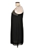 Aqua 100% Polyester Black Cocktail Dress Size L - photo 5
