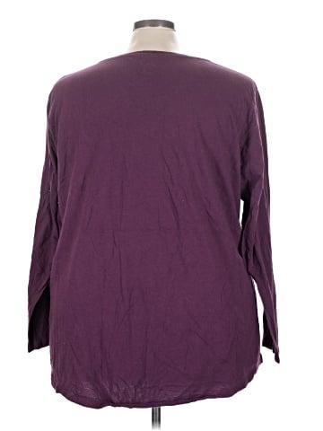 Just My Size 3/4 Sleeve T-Shirt (view 2)