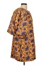Rhode Paisley Yellow Casual Dress Size XS - photo 4
