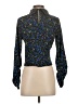 Zara Blue Long Sleeve Blouse Size S - photo 2
