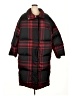 Banana Republic 100% Polyester Plaid Red Coat Size XXL - photo 1