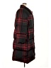 Banana Republic 100% Polyester Plaid Red Coat Size XXL - photo 4