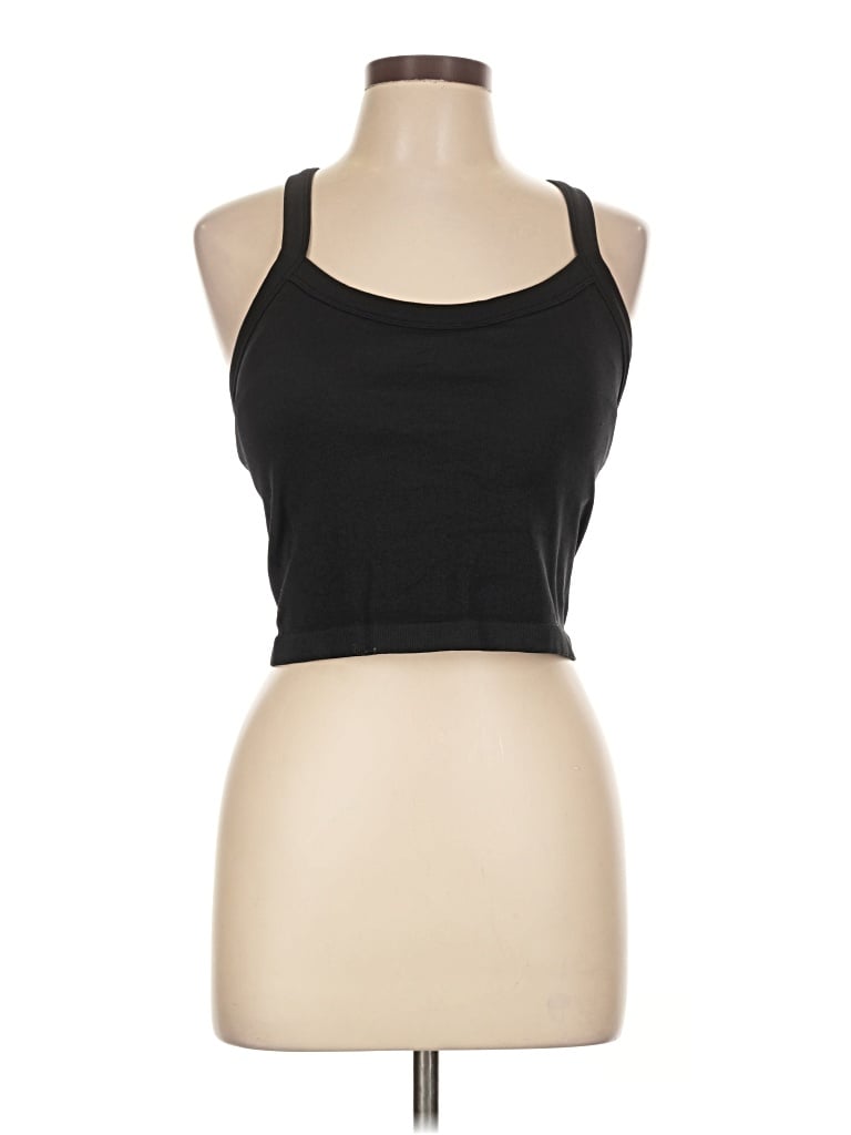 Pre-owned Target Sleeveless Top Black Halter Neckline Tops