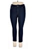 Nine West Solid Blue Jeggings Size 14 - photo 1