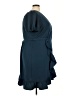 ELOQUII 100% Polyester Blue Cocktail Dress Size 24 - photo 4