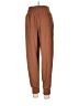 Unbranded Solid Brown Casual Pants Size L - photo 2