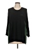 CAbi 100% Cotton Black 3/4 Sleeve Top Size L - photo 1