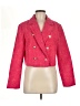 Shein 100% Polyester Checkered-gingham Red Blazer Size M - photo 1