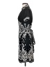 BCBGMAXAZRIA Paisley Gray Cocktail Dress Size XS - photo 5
