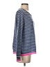 Jumper 100% Cashmere Stripes Blue Cashmere Pullover Sweater Size 3 - photo 4