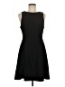 Donna Morgan Solid Black Cocktail Dress Size 6 - photo 1