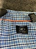 First Wave 100% Cotton Checkered-gingham Blue Long Sleeve Button-Down Shirt Size 5 - photo 3